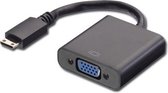 Microconnect HDMIVGAB, 0,15 m, HDMI Type C (Mini), VGA (D-Sub), Mâle, Femelle, Droit