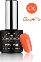 Cosmetics Zone UV/LED Hybrid Gel Nagellak 7ml. Clementin 030