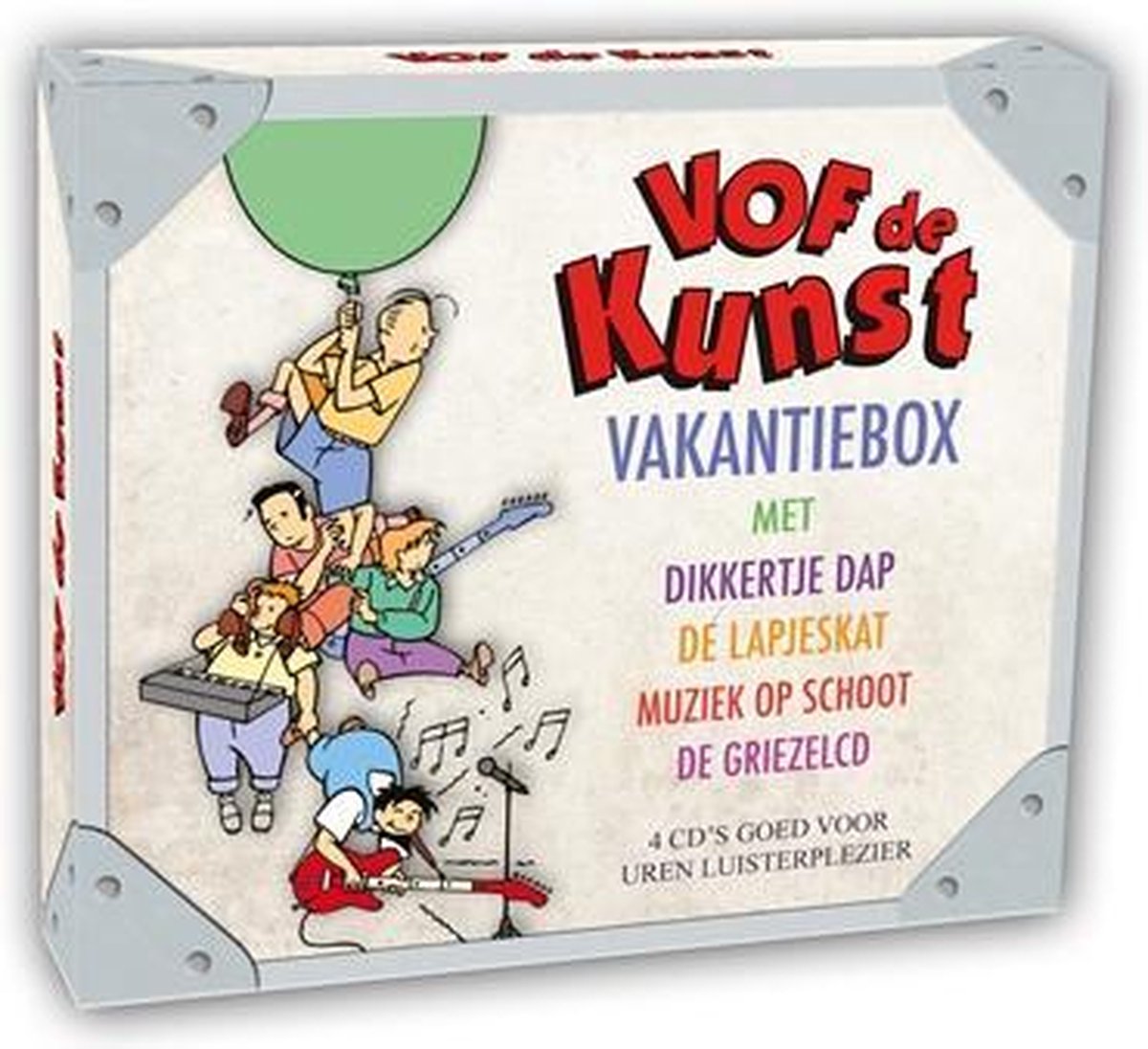 VOF De Kunst - Vakantiebox (4 CD) - Vof de Kunst