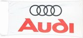 Audi vlag wit 150 x 75 cm