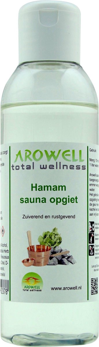 Goedkoopste Arowell - Hamam - Sauna opgiet - Saunageur - 150 ml
