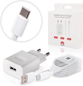 Huawei universele adapter + 1m USB-C kabel - Snel laden - Wit