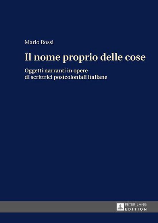 Il nome proprio delle cose - cover