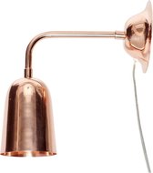 Hübsch koperen wandlamp - E27 - leeslamp