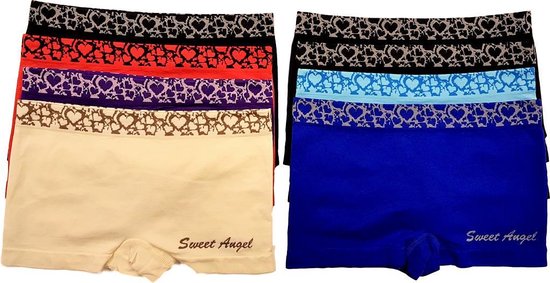 Sweet Angel Sport Ondergoed 8pack Dames - Maat M/L - Sweet Angel