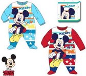 Mickey Mouse blauwe pyjama maat 74 - 12 maanden