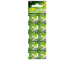 10 Stuks (1 Blister a 10st) GP 177 / G4 / AG4 / LR626 1.5V Alkaline horloge knoopcel batterij