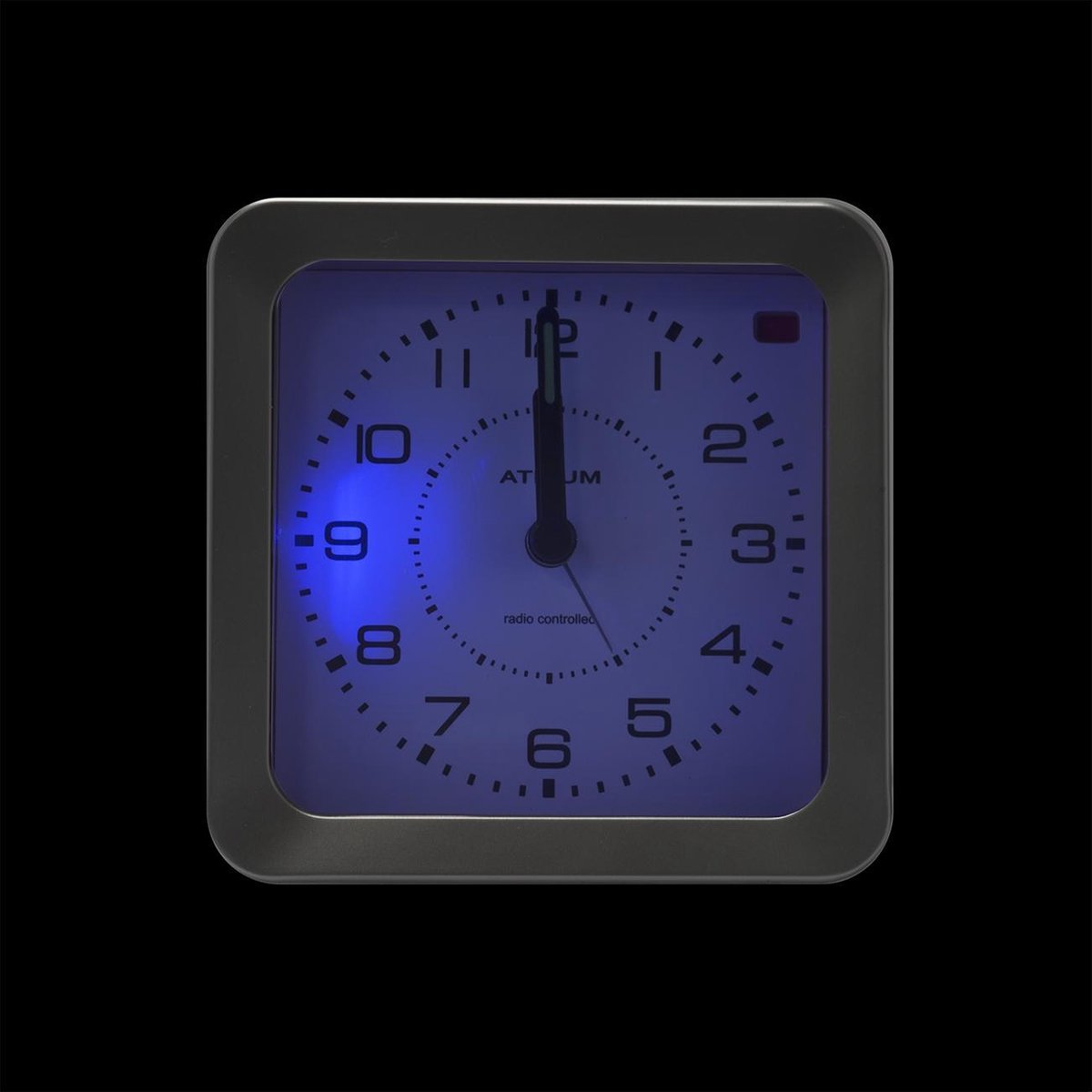 Réveil radioguidé Atrium A620-7 - Mouvement analogique à quartz - Sans