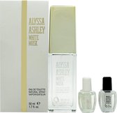 Alyssa Ashley White Musk Gift set Eau de toilette 50 ml + 2x Parfumolie 5 ml