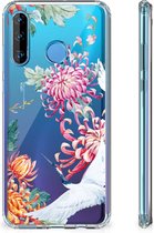 Huawei P30 Lite Case Anti-shock Bird Flowers