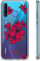 Huawei P30 Lite Case Blossom Rood