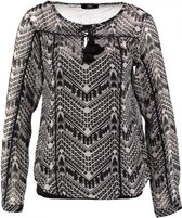 Le temps des cerises tuniek blouse met top eronder VALT KLEINER - Maat M