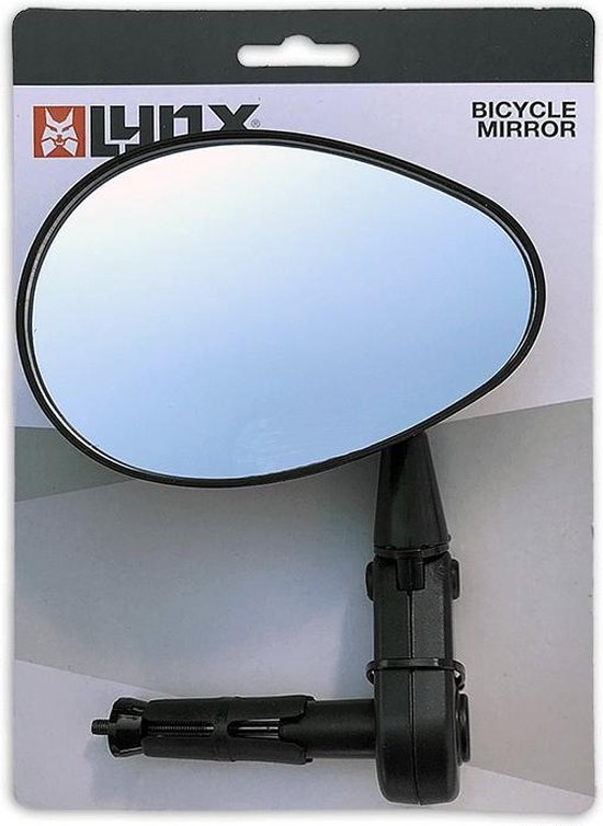 Lynx Fietsspiegel 115 Mm Links Stuurbevestiging Zwart | bol.com