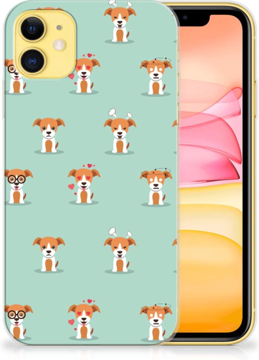Apple iPhone 11 TPU Hoesje Pups