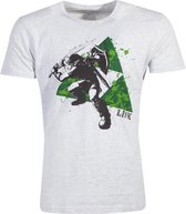 Zelda - Splatter Triforce Men s T-shirt - XL