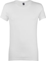 Alan Red Heren T-shirt James Wit Ronde Hals Slim Fit 2-Pack - XXL