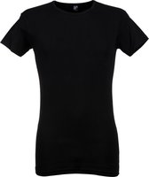 Alan Red - Ottawa T-shirt Stretch Zwart (2Pack) - Maat M - Body-fit