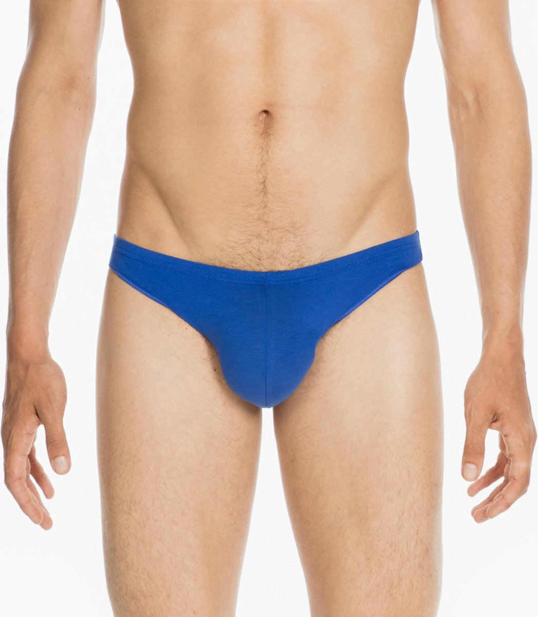 HOM Freddy g-string (1-pack) - heren string - blauw