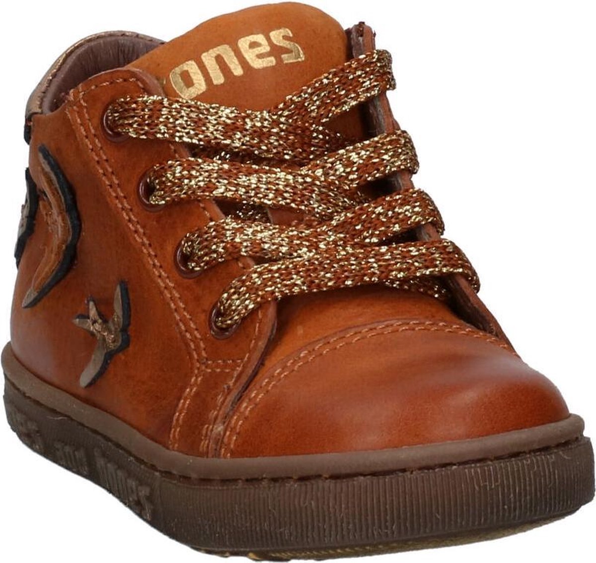 Stones And Bones Sual Cognac Hoge Schoenen Meisjes 22