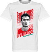 Coutinho Liverpool Portrait T-Shirt - XXXXL