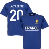 Frankrijk Lacazette Team T-Shirt - S