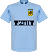 Argentinië Team T-Shirt - Licht Blauw - M