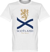 Schotland The Brave Saltire T-Shirt - XXL