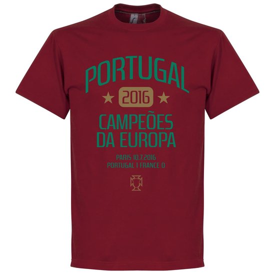 Portugal EURO 2016 Winners T-Shirt - L