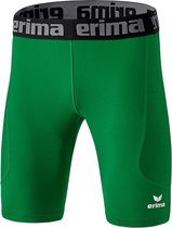 Erima Elemental Tight - Thermoshort  - groen - 3XL