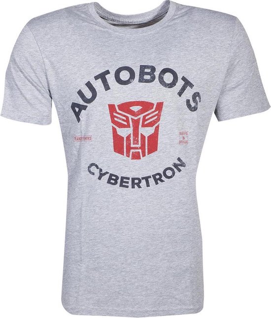 Transformers Heren Tshirt Autobots Grijs