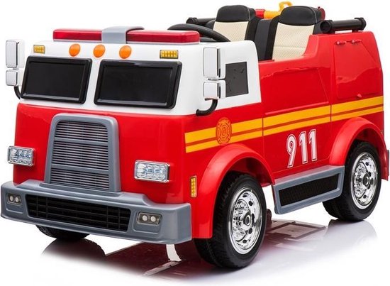 Geef rechten verhaal opleiding Elektrische Brandweerwagen Deluxe voor Kinderen | bol.com