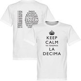 Keep Calm Ya Tenemos La Decima T-Shirt - XL