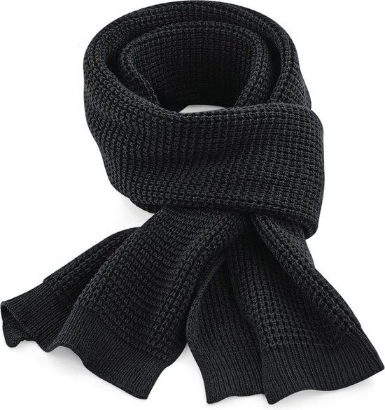 box oficial risc gebreide sjaal zwart - prorentacar.ro