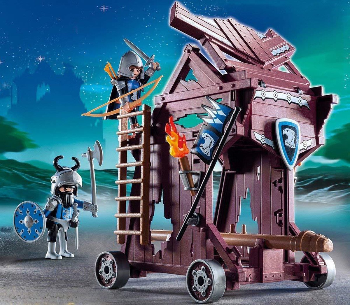 Playmobil Aanvalstoren van de Valkenridders - 6628 | bol.com