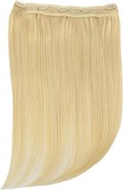 Remy Human Hair extensions Quad Weft straight 18 - blond 22#