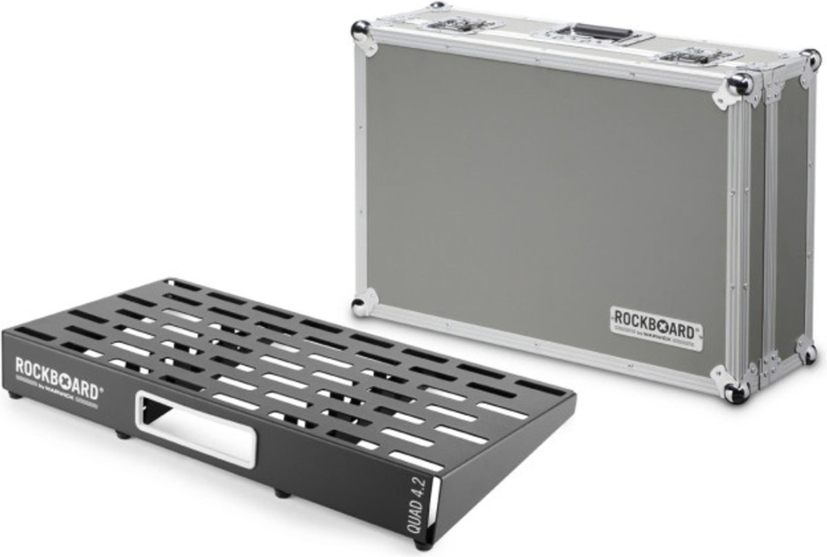 Rockboard QUAD 4.2 with Flight Case - Koffer voor effect-units