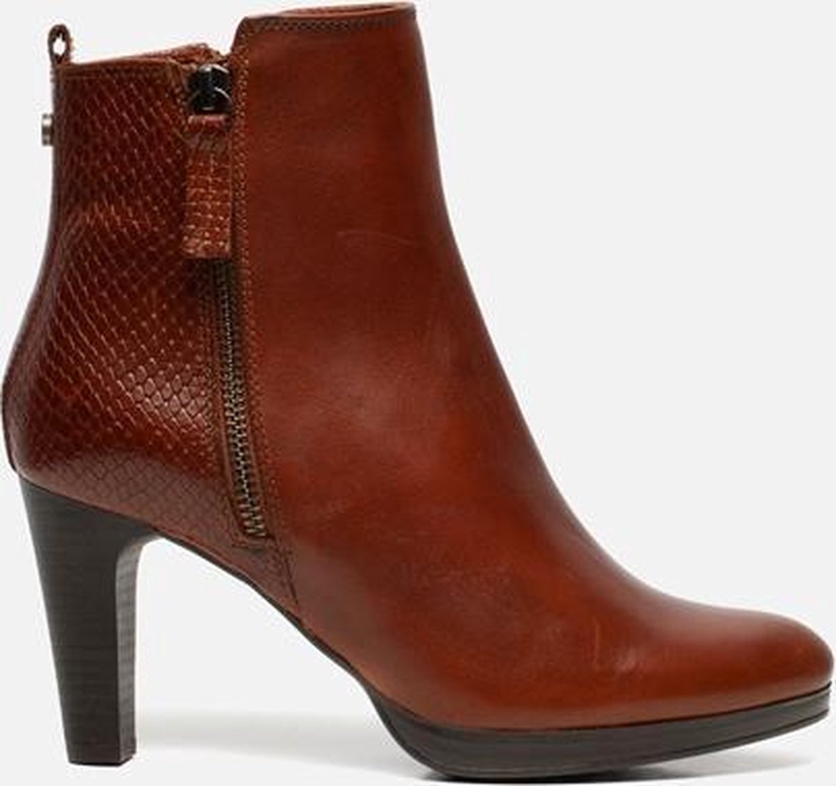 Linea Zeta Enkellaarsjes cognac Maat 37 bol