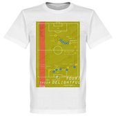 Pennarello Carlos Alberto 1970 Classic Goal T-Shirt - XS