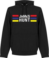 James Hunt Stripes Hoodie - Zwart  - S