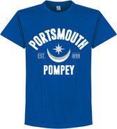 Portsmuth Established T-Shirt - Blauw - L