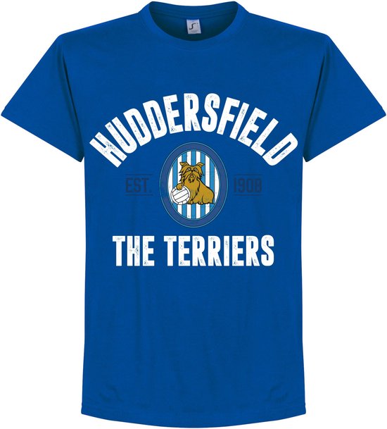 Huddersfield Town Established T-Shirt - Blauw - L