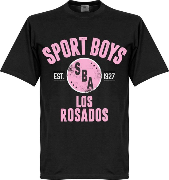 T-Shirt Sport Boys Established - Noir - XXXL