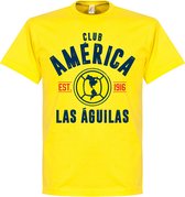 Club America Established T-Shirt - Geel - S