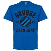 Brugge Established T-Shirt - Blauw - S