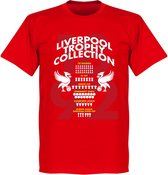 Liverpool Trophy Collection T-shirt - Rood - Kinderen - 116