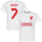 Liverpool Kenny 7 Team T-Shirt - Wit - S