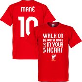 Liverpool Mane Walk On T-Shirt - Rood - 4XL