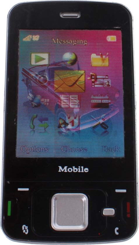 Johntoy Mobiele Speelgoed Telefoon Zwart 13 X 5.5