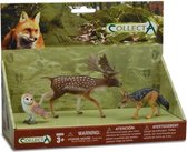Collecta Forest Animals: Hibou, Renard et Cerf Coffret 3 pièces