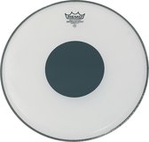 CS Ambasador wit 22", zwart Dot, basDrum Batter